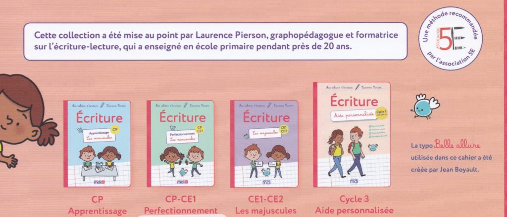 Un cahier d'écriture tout fait? Oui, mais lequel? – Ecri-Thure